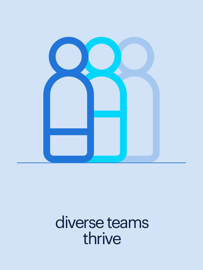 diverse team thrive