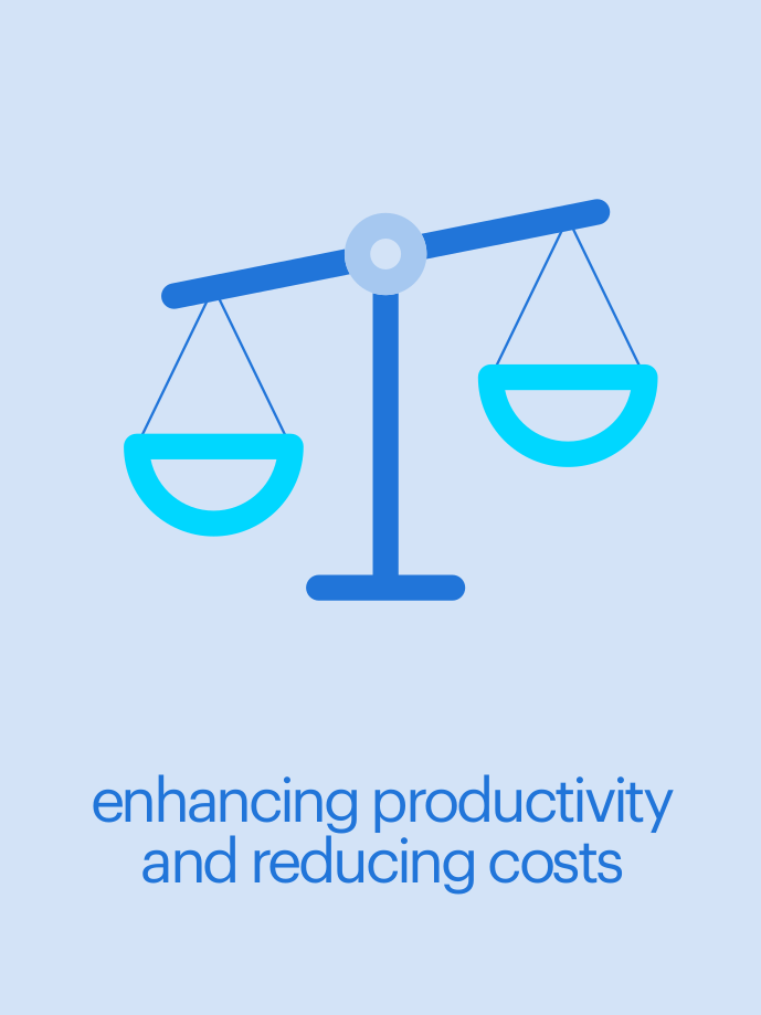 enhancing productivity and reducing costs